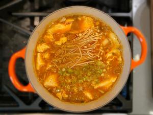 简易版韩式嫩豆腐锅的做法 步骤13