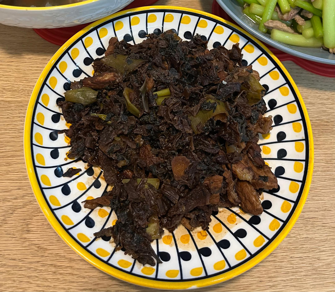 梅干菜炒肉