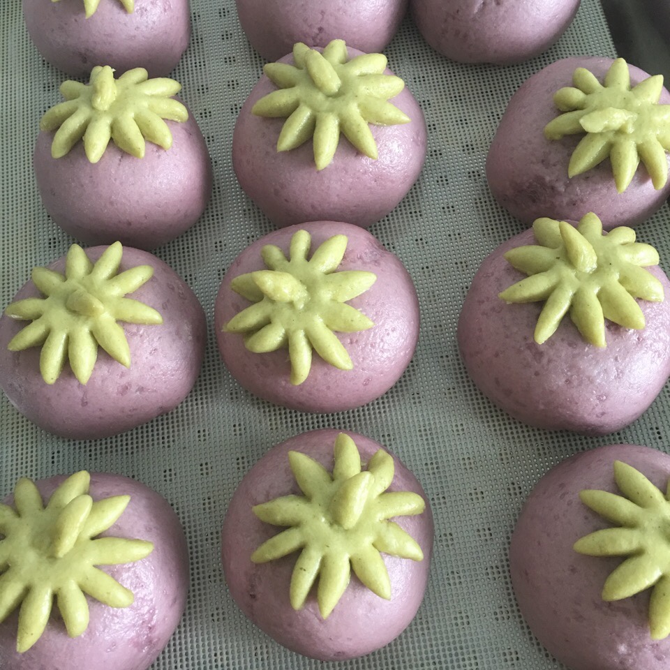 紫薯石榴花儿包
