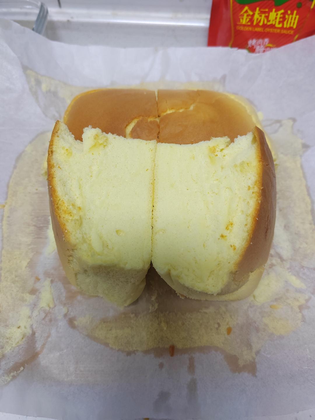 🧡吐司盒版的古早蛋糕｜水浴法烘烤细腻柔软