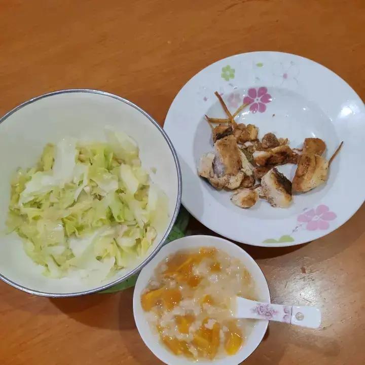 燕麦大米南瓜粥