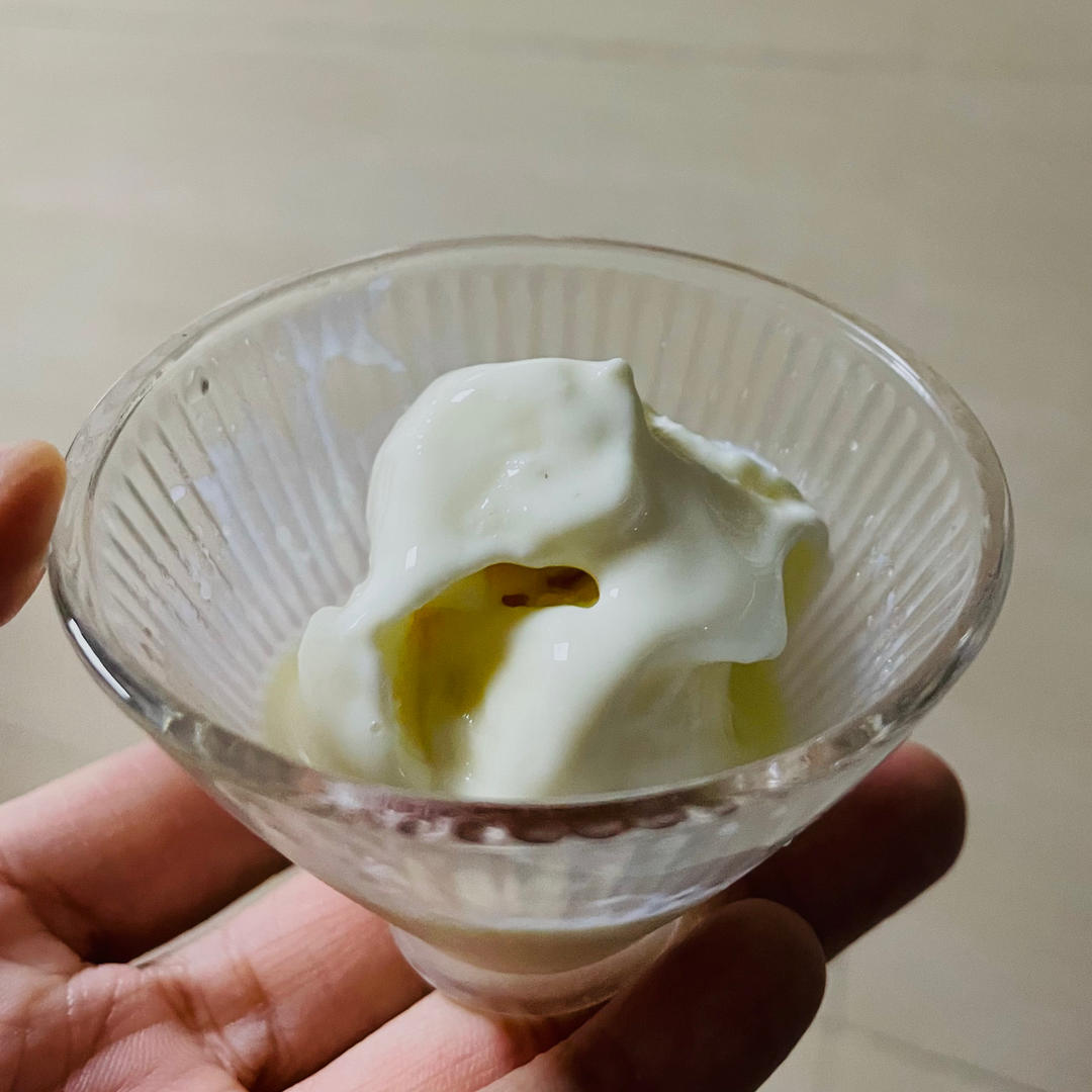 💯无冰渣‼️一次成功香浓丝滑的奶香小布丁雪糕‼️