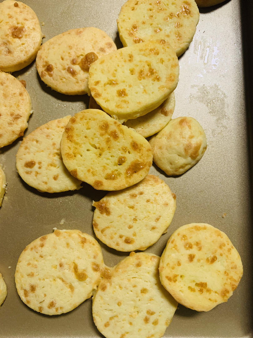 免打发❗️零失败❗️黄金芝士咸味饼干❗️