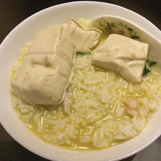 黄鸭叫煮白豆腐
