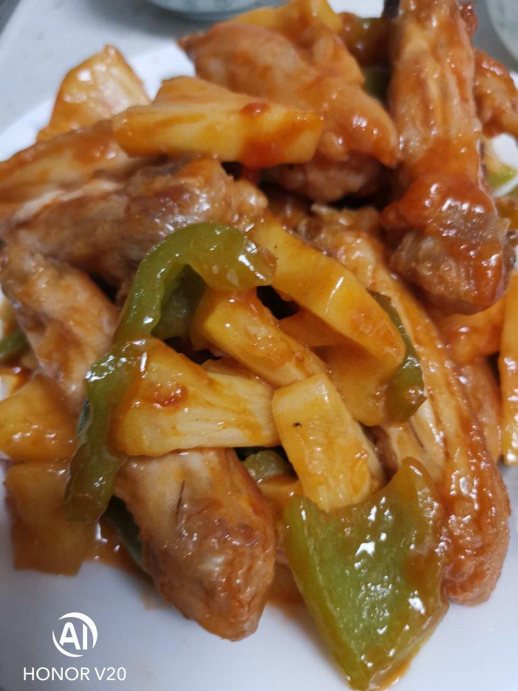 菠萝咕咾鸡翅