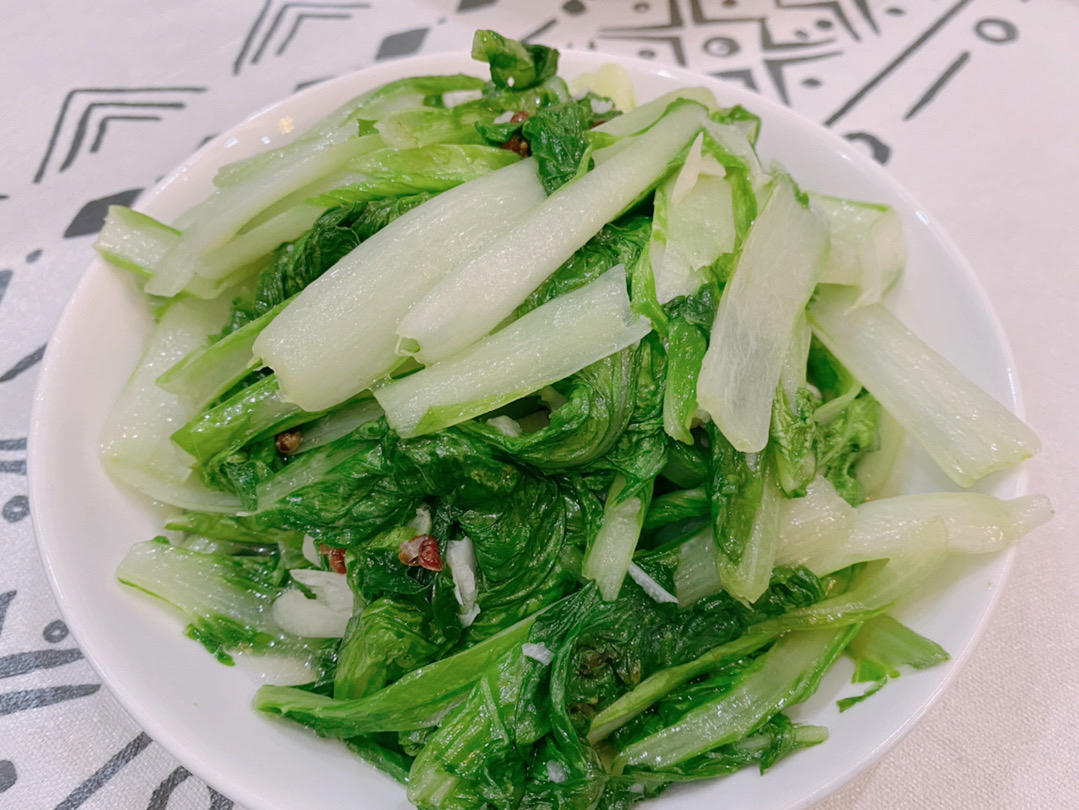 清炒小白菜 简单好吃