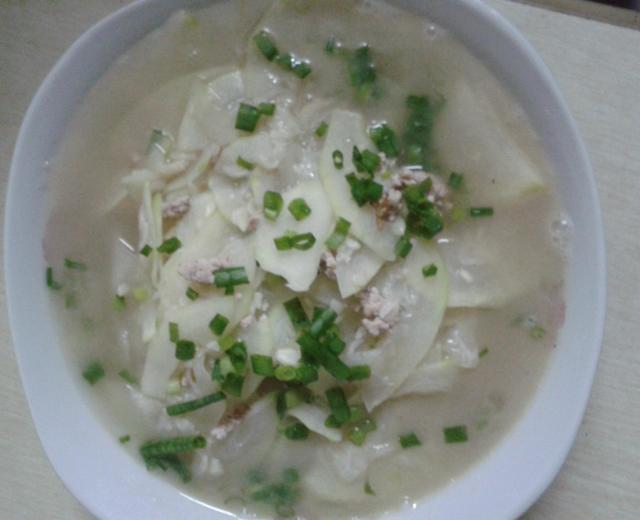 白瓜瘦肉汤的做法