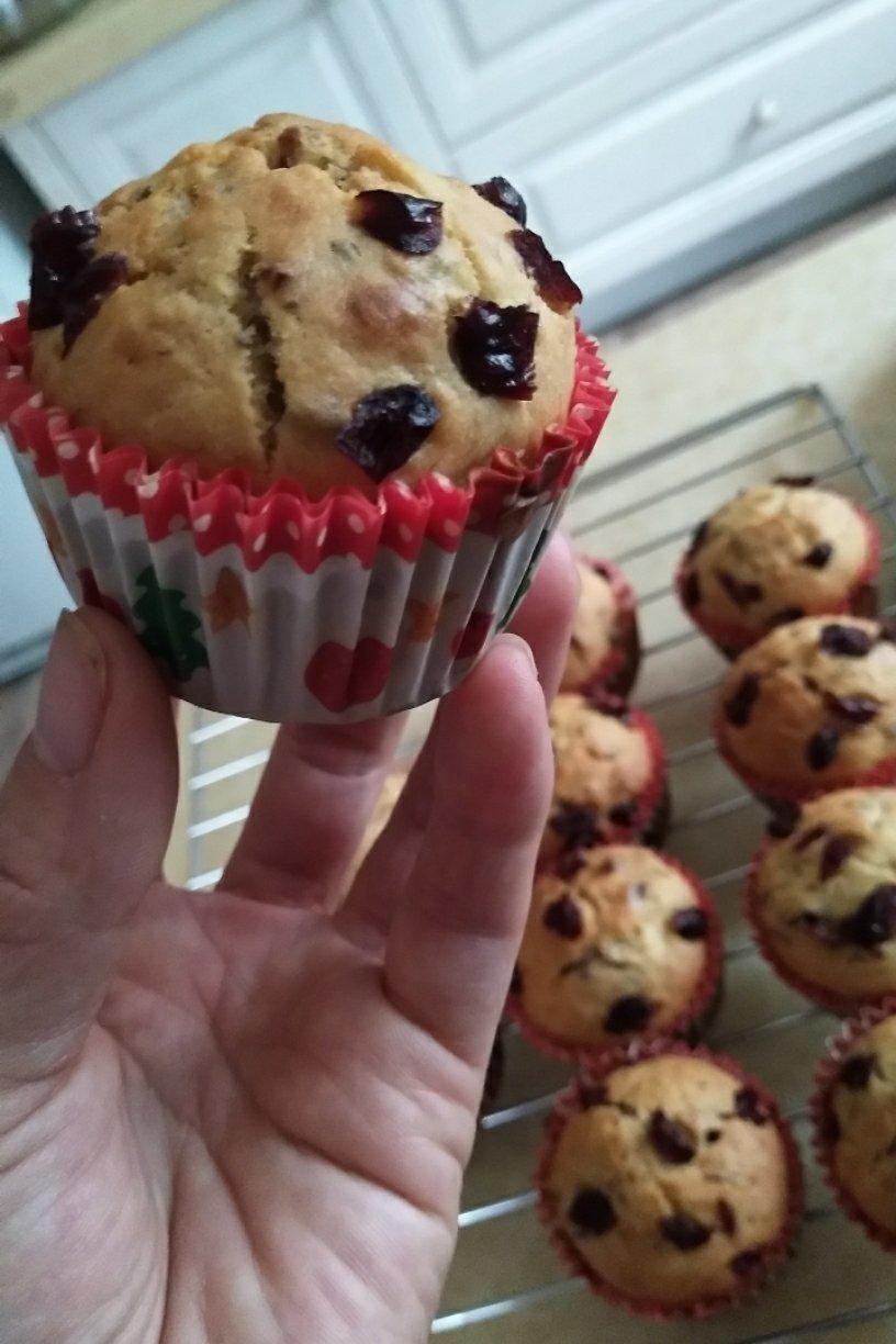 少女心的香蕉蔓越莓玛芬