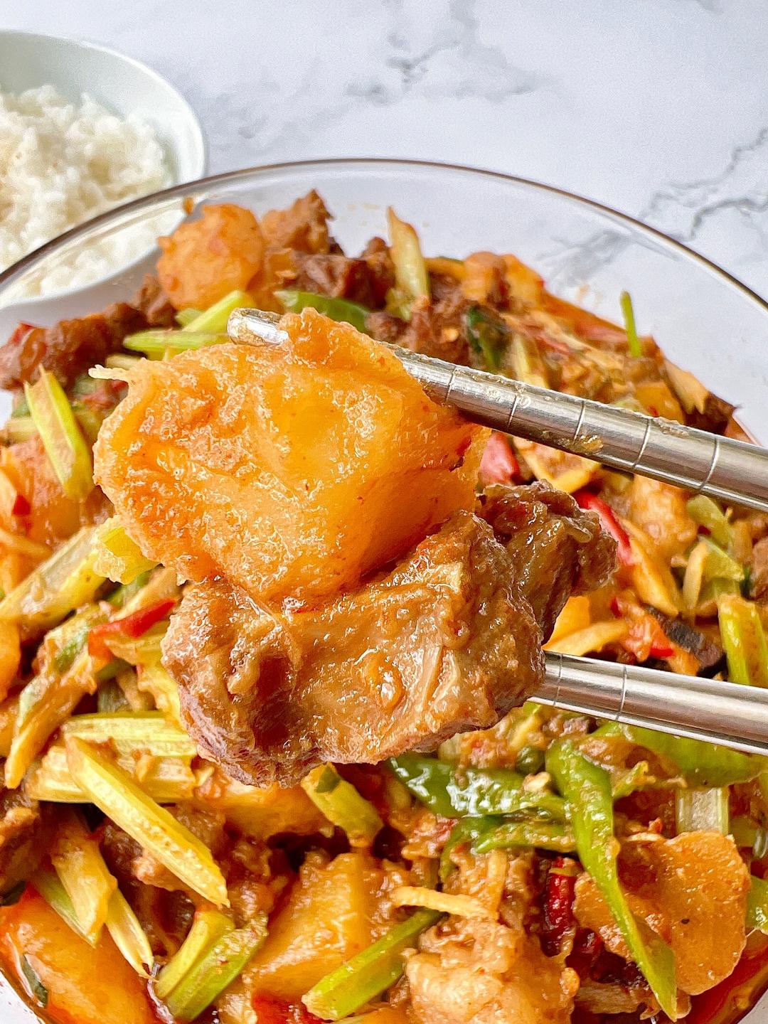 经典家常菜🥩土豆烧牛肉的做法 步骤11