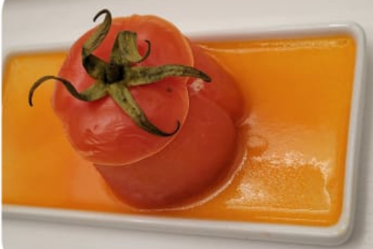 西红柿蒸肉