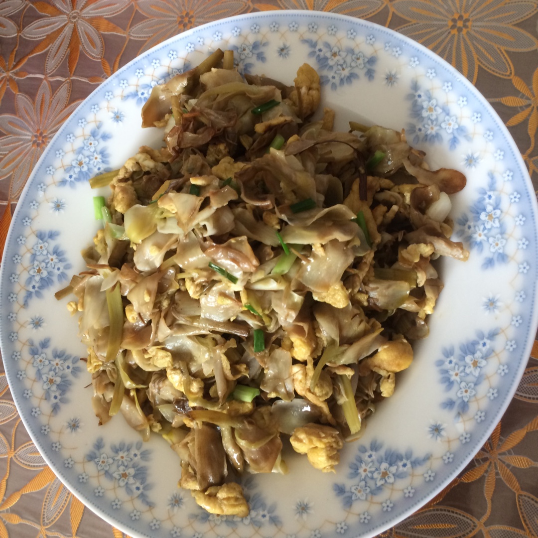 栀子花炒鸡蛋