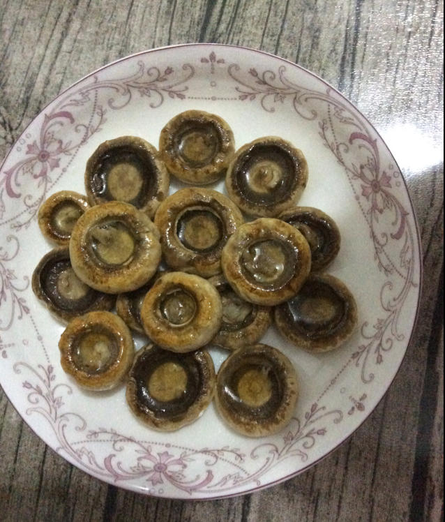 保留最原始鲜味儿的煎口蘑