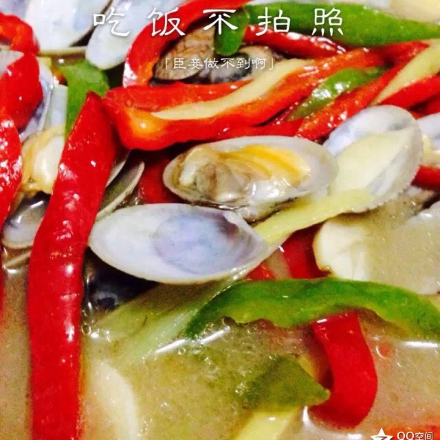 姜葱炒花甲