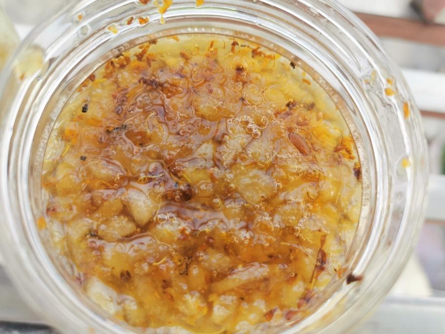 桂花飘香的蜜梨酿