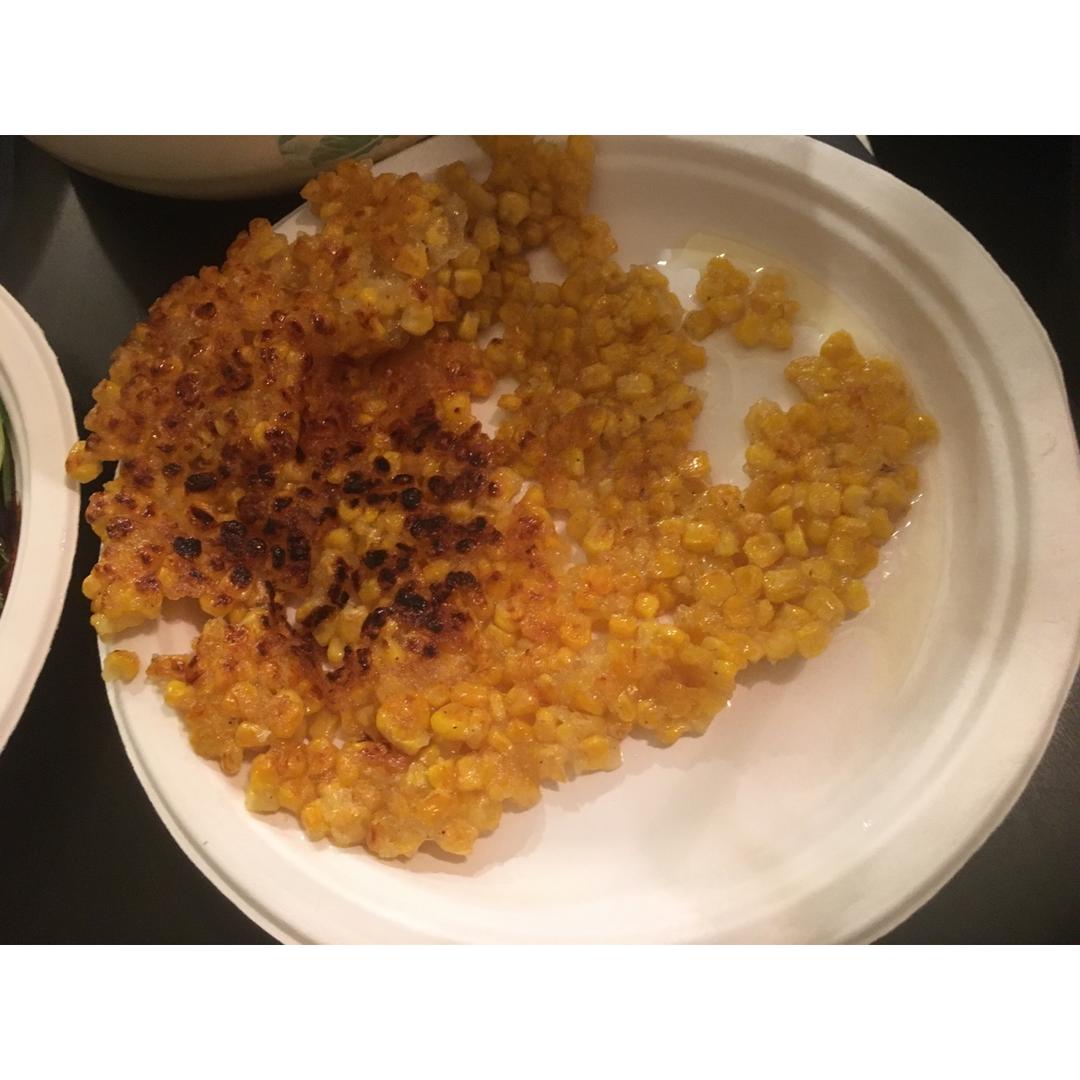 冰花玉米烙（不需要技巧百分之百成功）