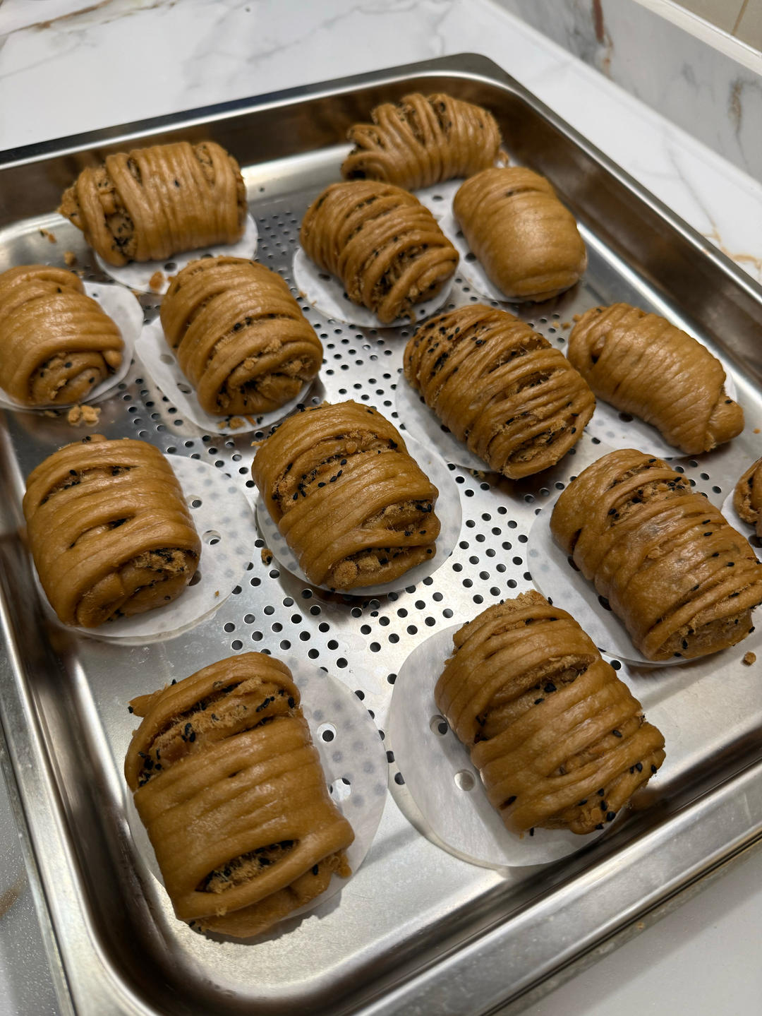 复刻露丝同款红糖肉松卷！蓬松暄软一口沦陷～