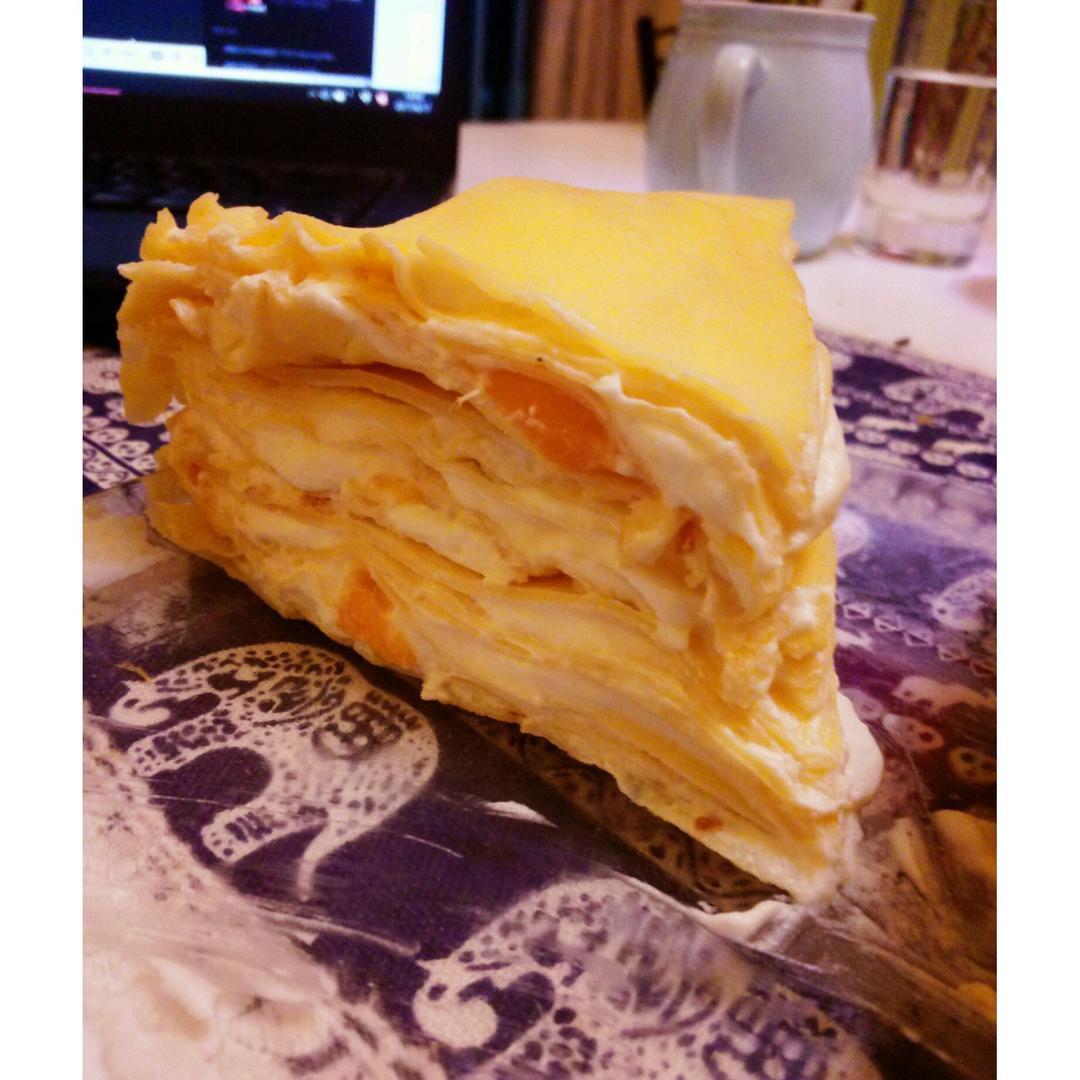 榴莲千层蛋糕