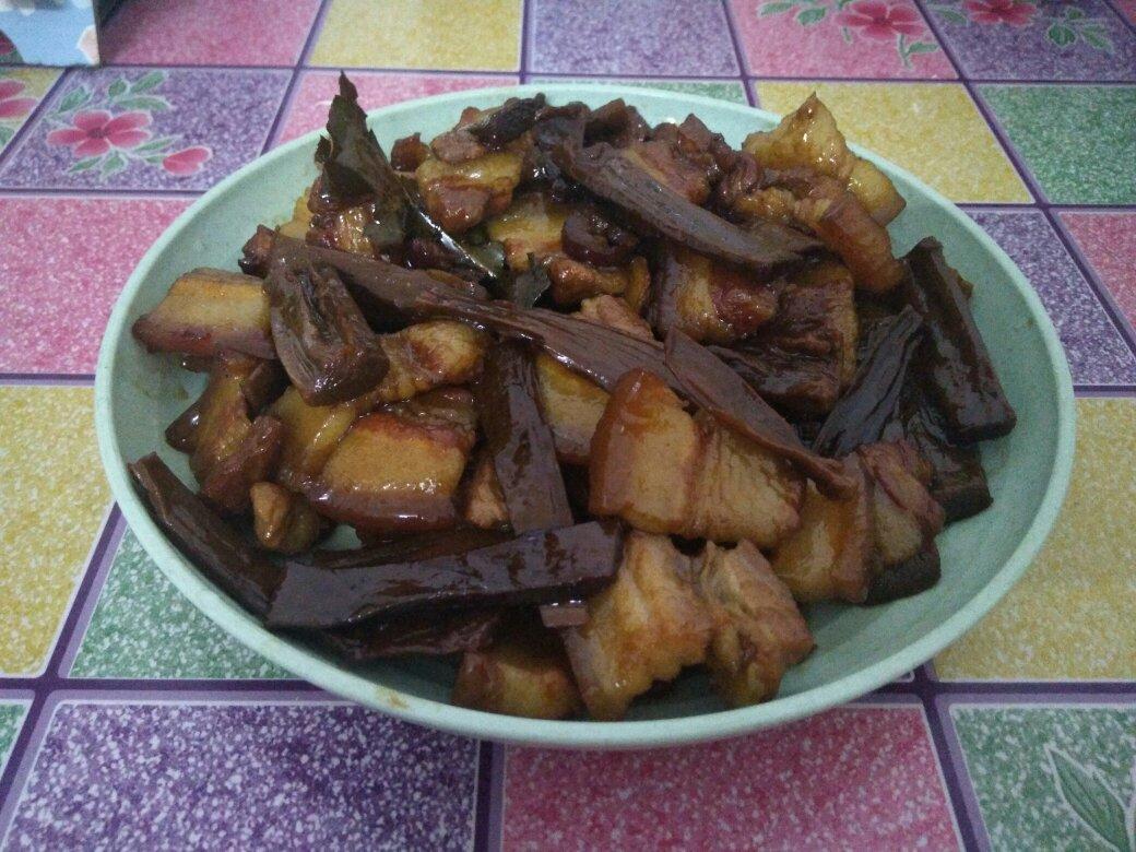 笋干烧肉
