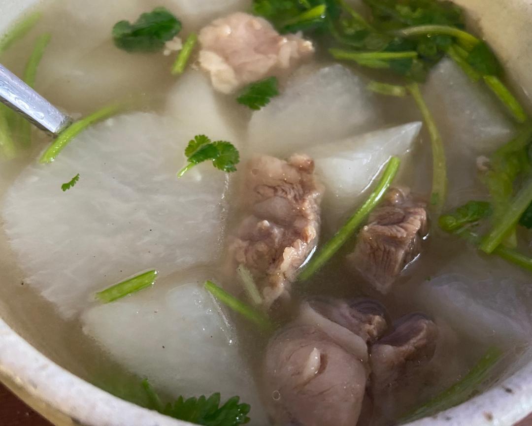 大白萝卜清炖牛肉