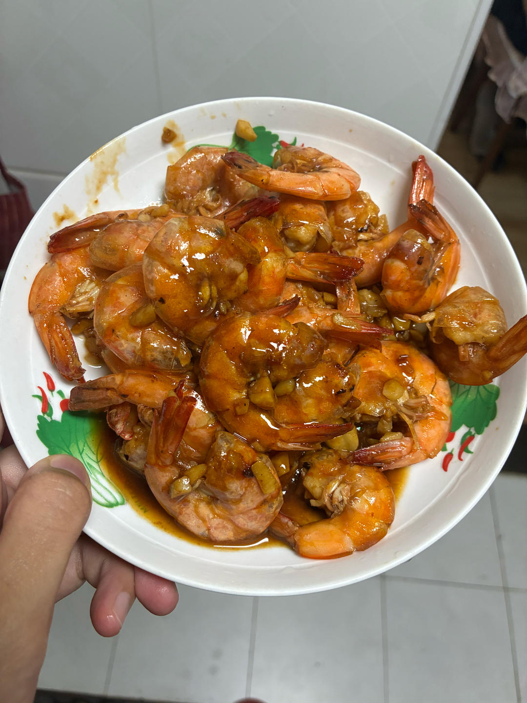 家庭版油焖大虾