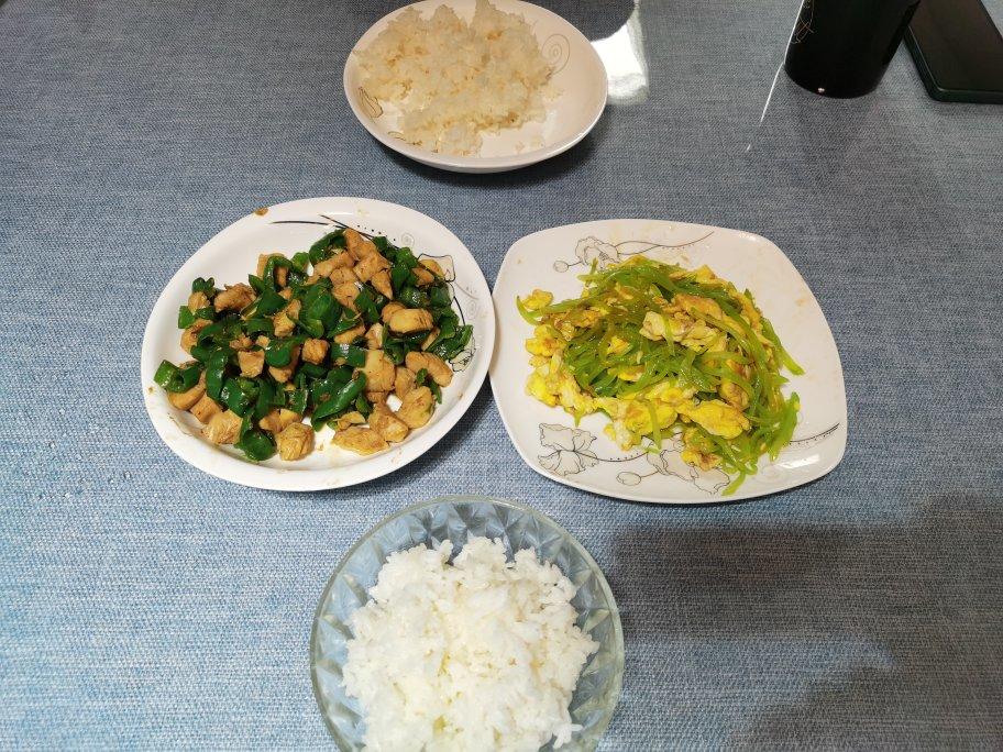 莴苣炒鸡蛋