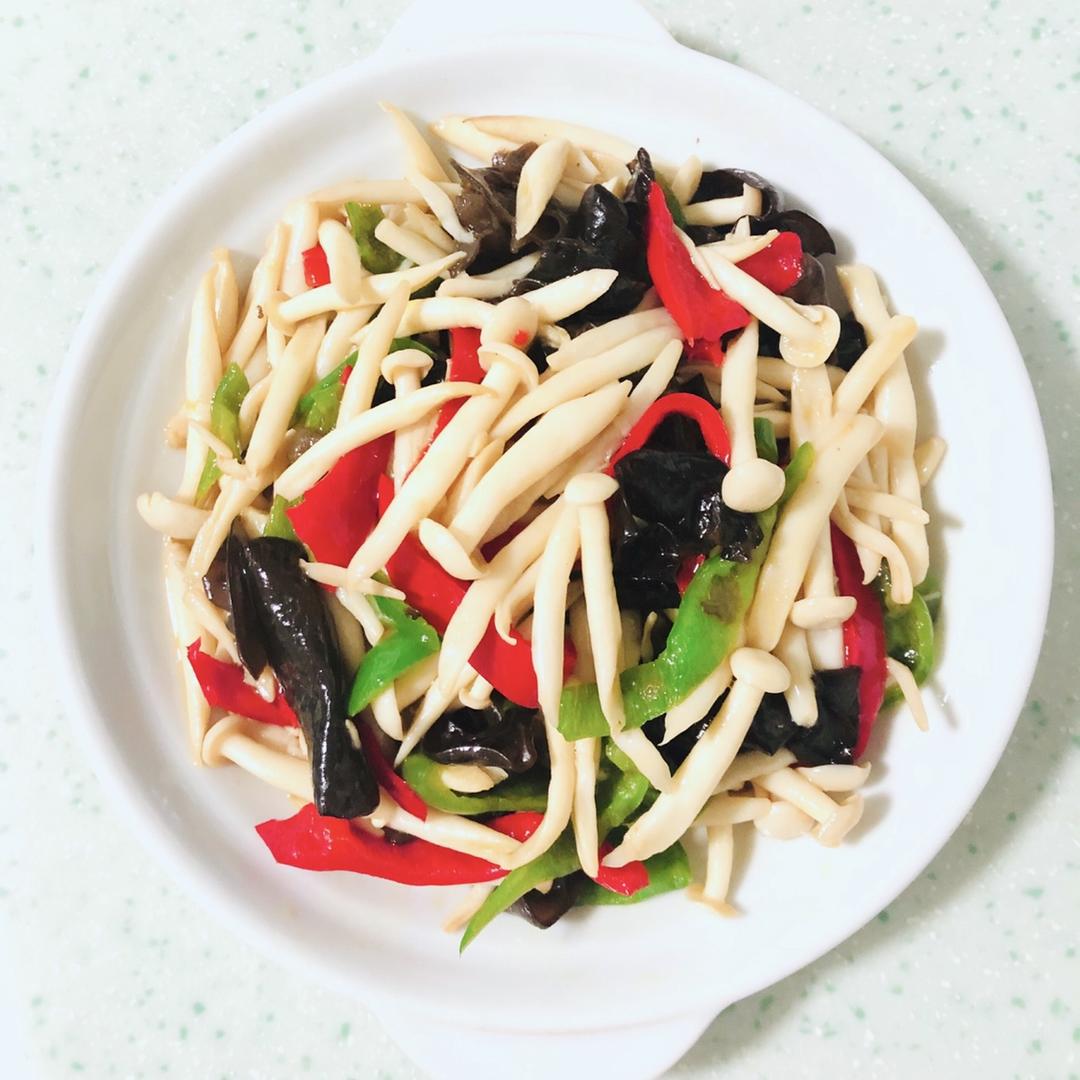 清炒白玉菇‼️鲜美营养