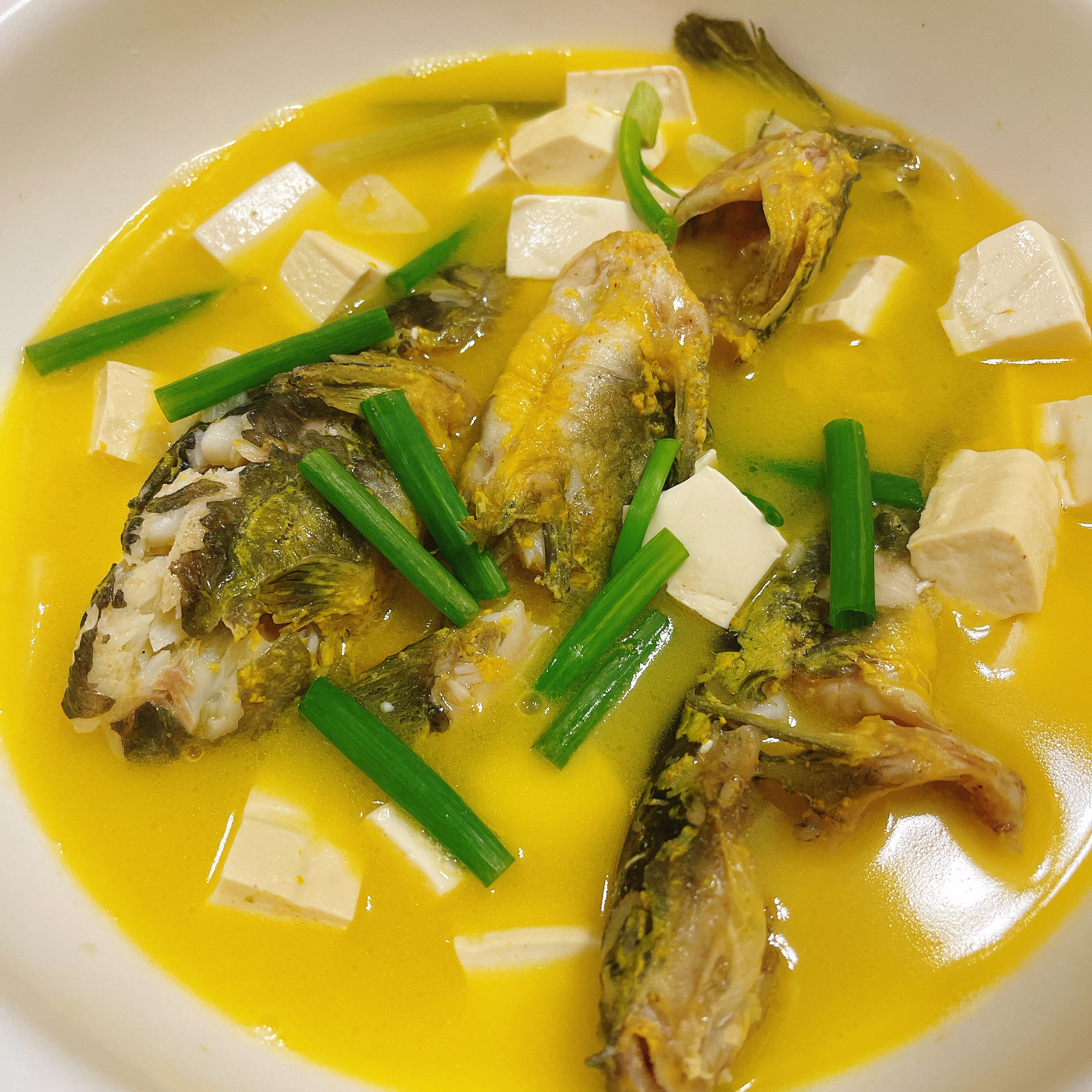黄骨鱼炖豆腐——简单美味的做法