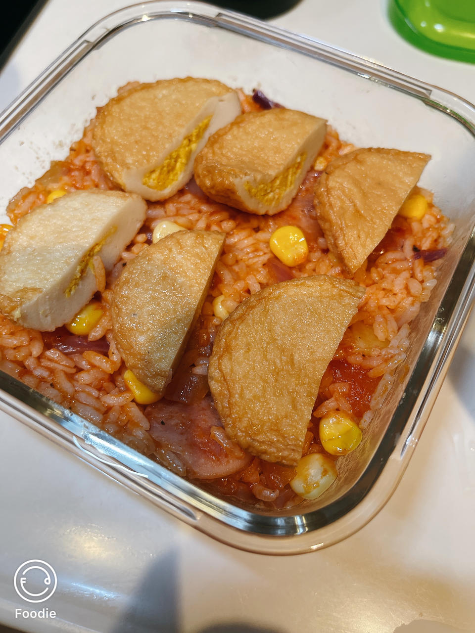 火腿芝士焗饭