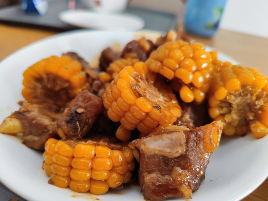 家常菜｜玉米烧排骨