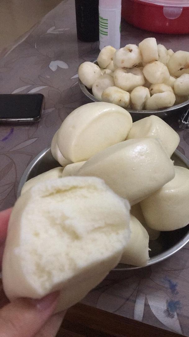 刀切奶香甜馒头