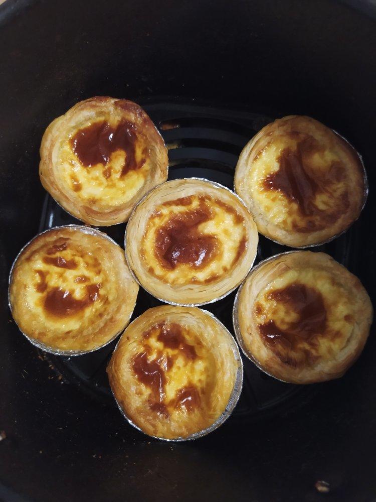 空气炸锅版全蛋葡式蛋挞『秒杀KFC』悠伴空气炸锅