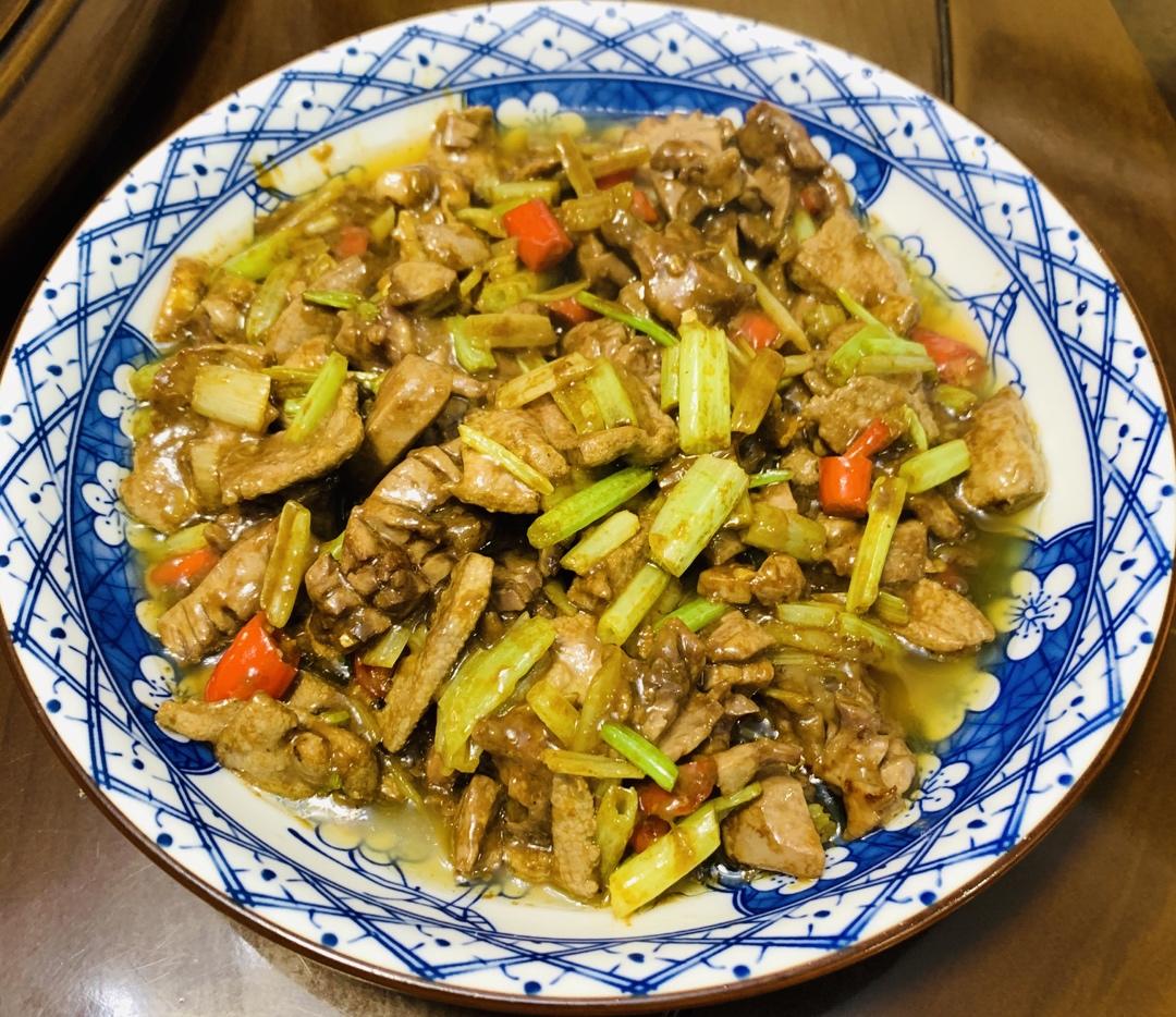嫩炒猪肝