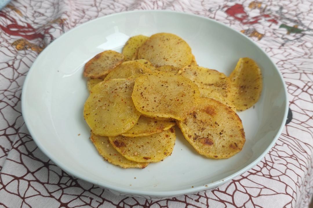 一定要做一次的孜然土豆片