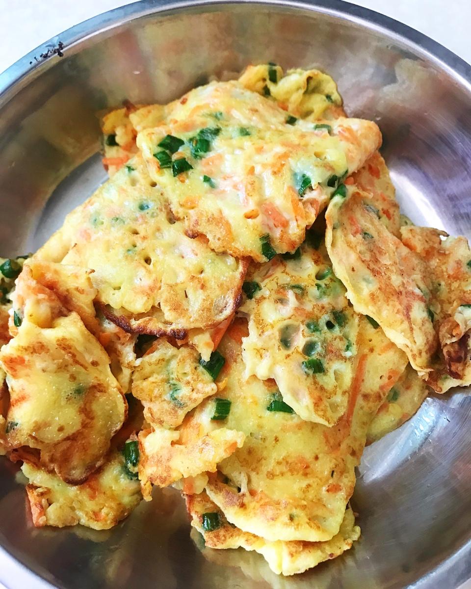 葱花鸡蛋饼