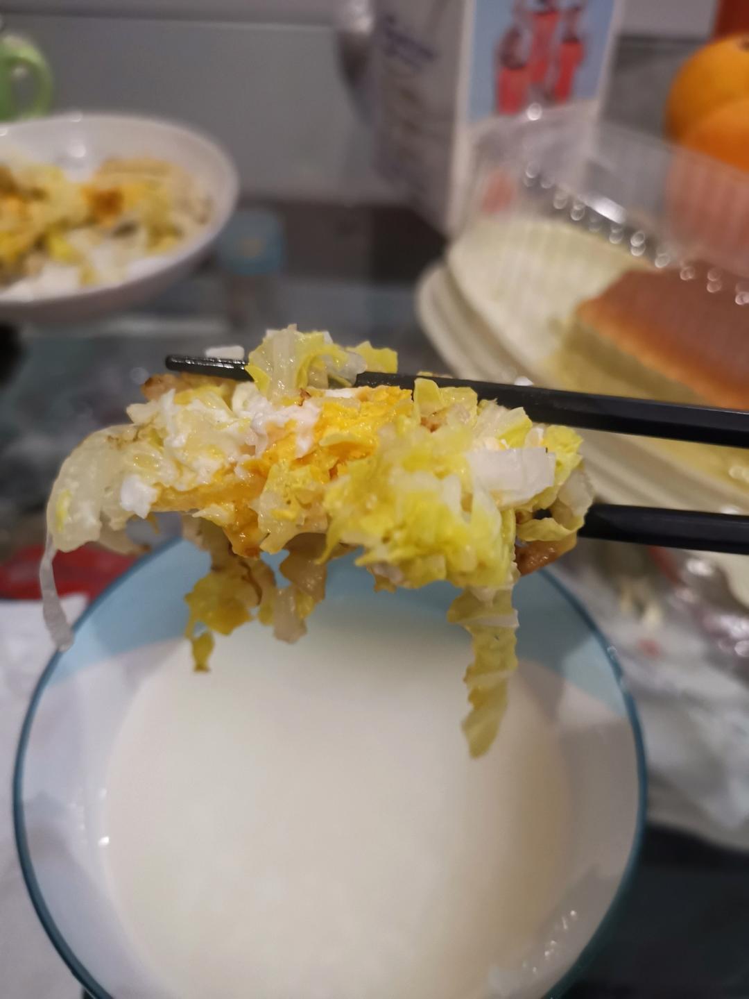 超简单 减肥减脂必备！卷心菜煎鸡蛋