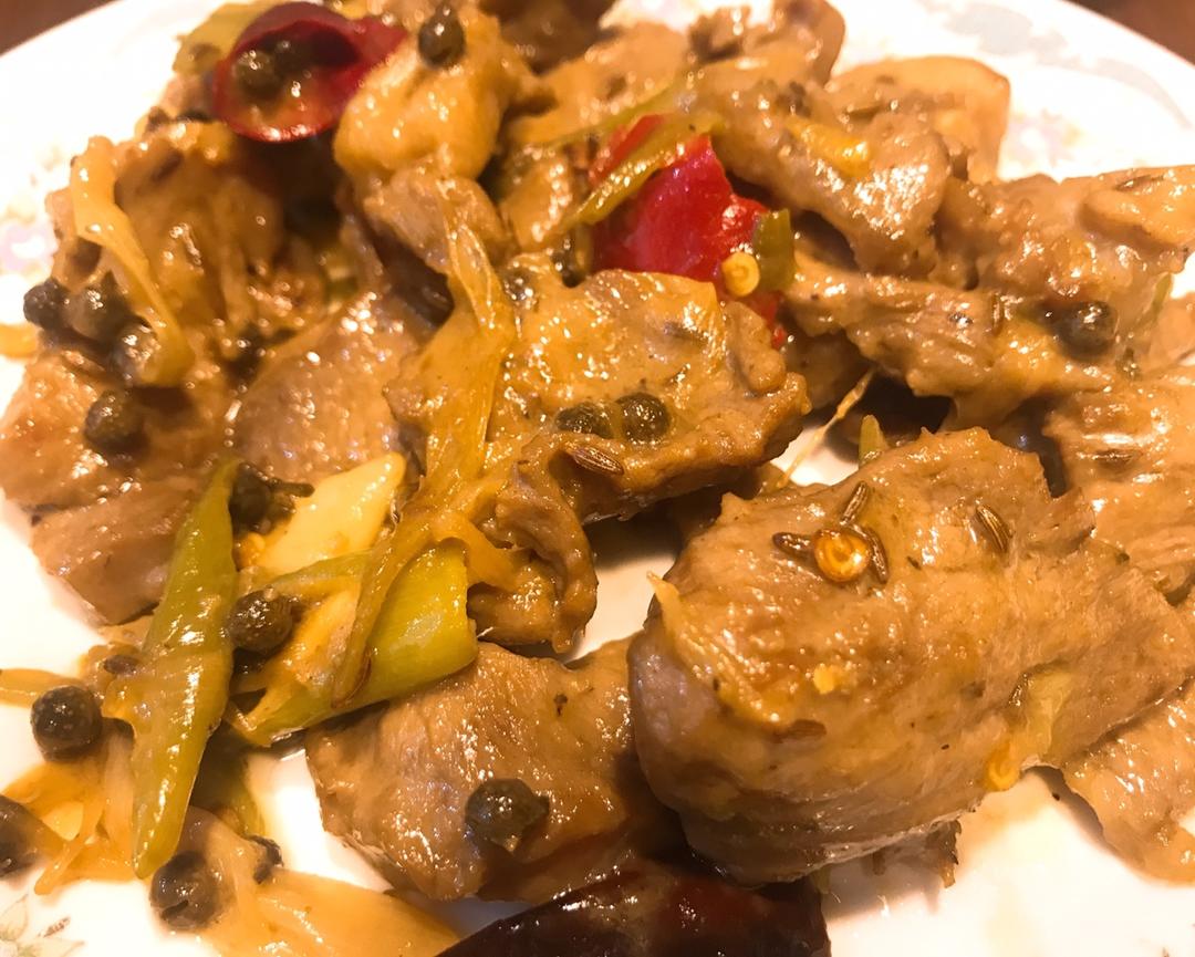 葱爆羊肉-2019年夜饭【曼食慢语】