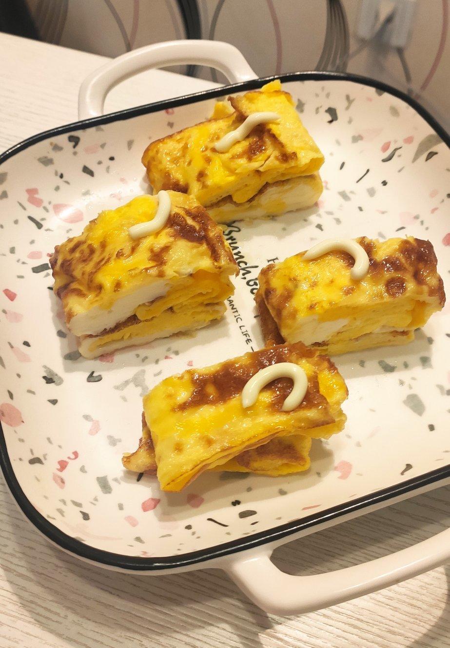 咖啡一样的女子做的深夜食堂の玉子烧厚蛋烧