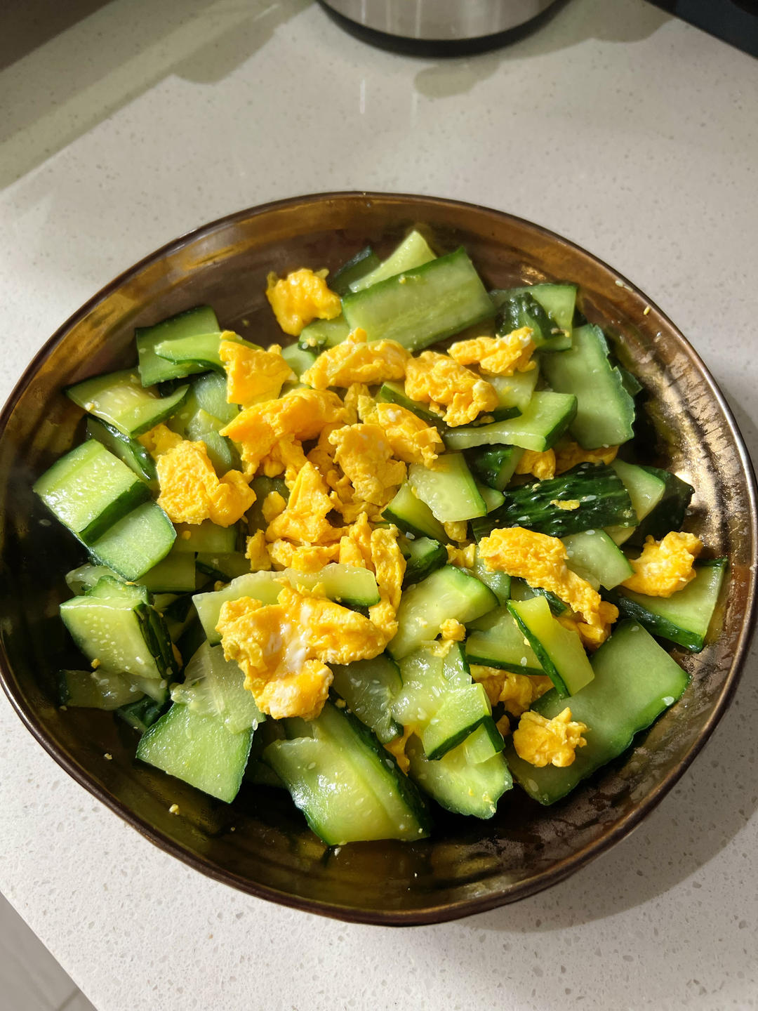黄瓜炒鸡蛋 （青瓜炒鸡蛋）