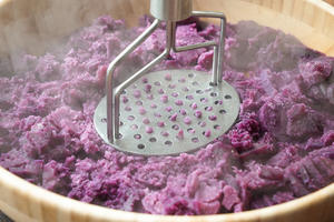 【爆浆紫薯仙豆糕】的做法 步骤2