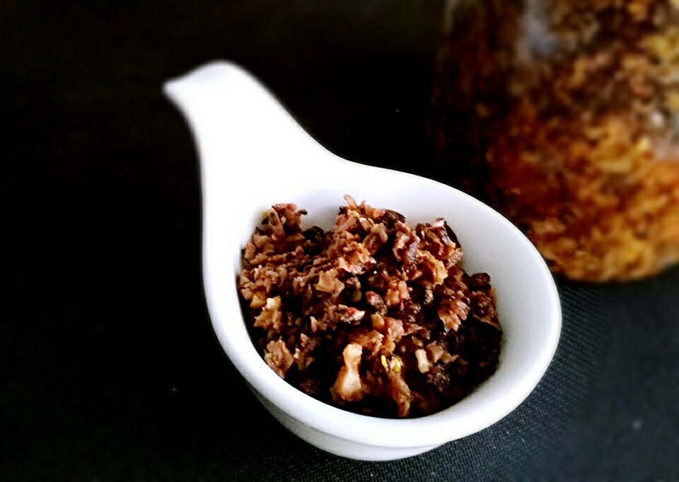 香辣豆豉香菇酱的做法