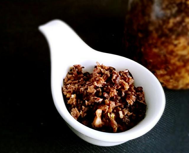 香辣豆豉香菇酱的做法