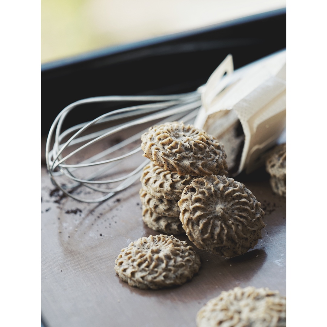 咖啡曲奇/抹茶曲奇/奶香曲奇（不用糖粉的特别做法）