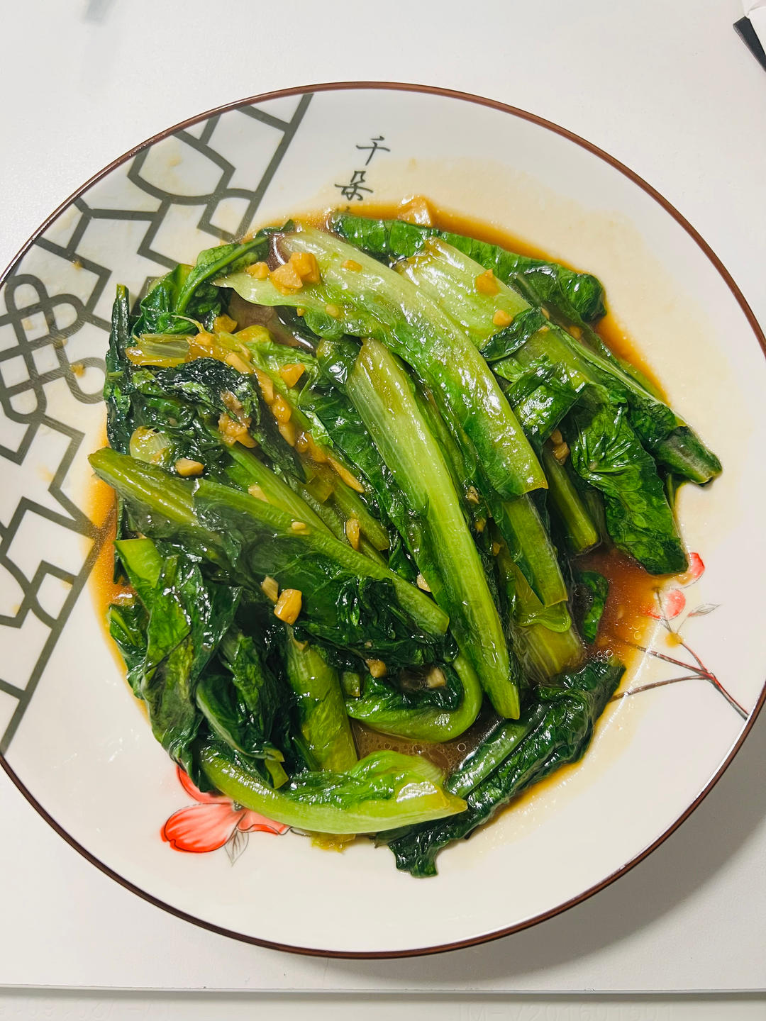 蒜蓉油麦菜（蚝油）