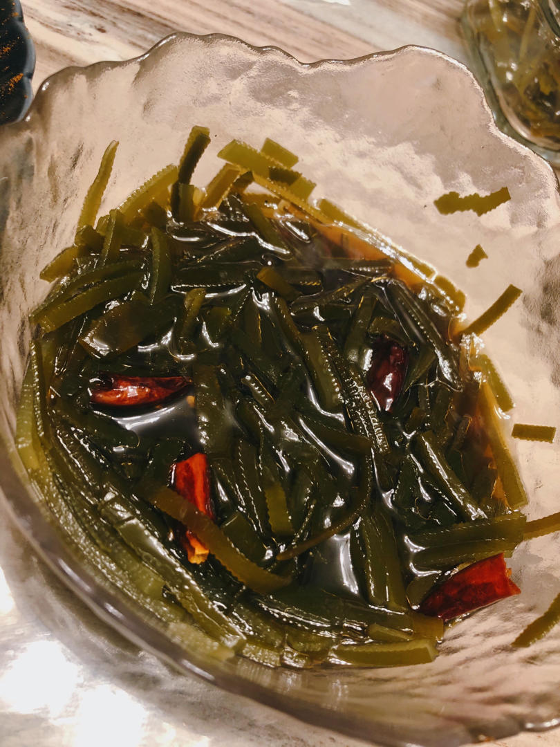 小刘的小厨房做的凉拌海带丝