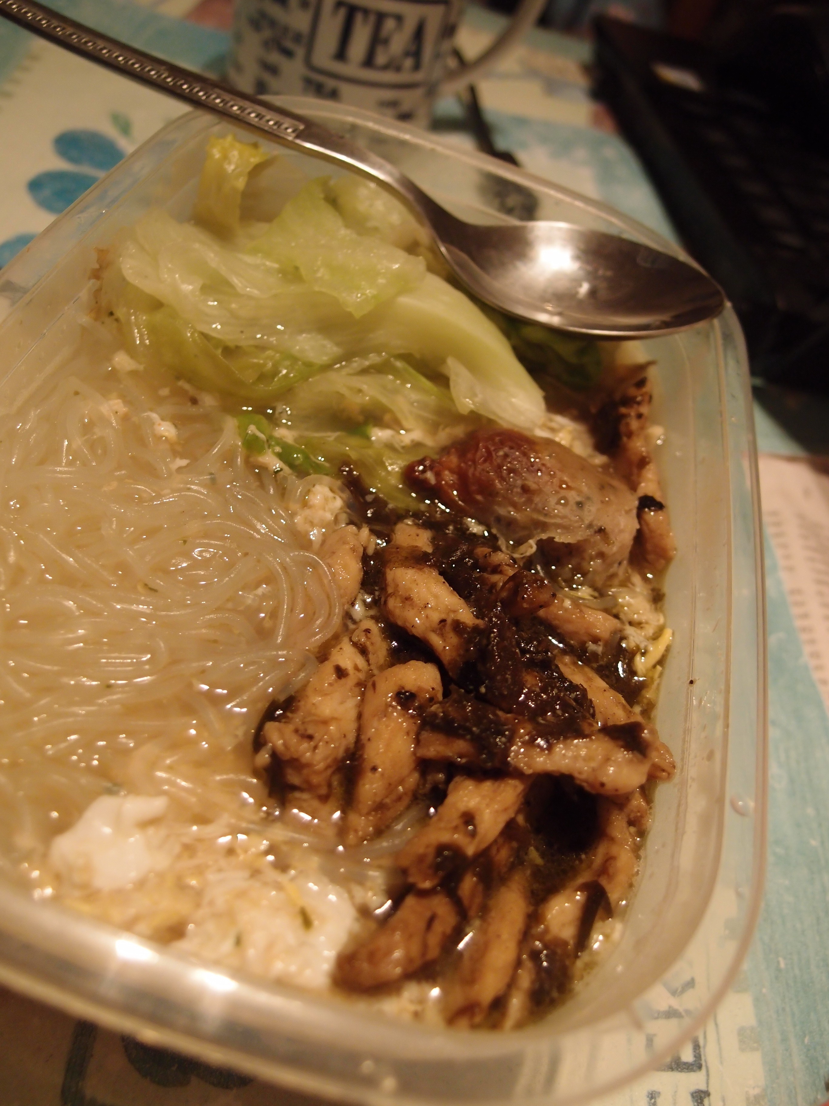 榨菜肉丝汤米粉
