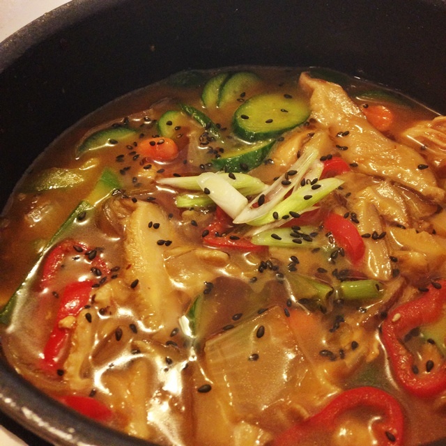 韩式鸡肉锅的做法