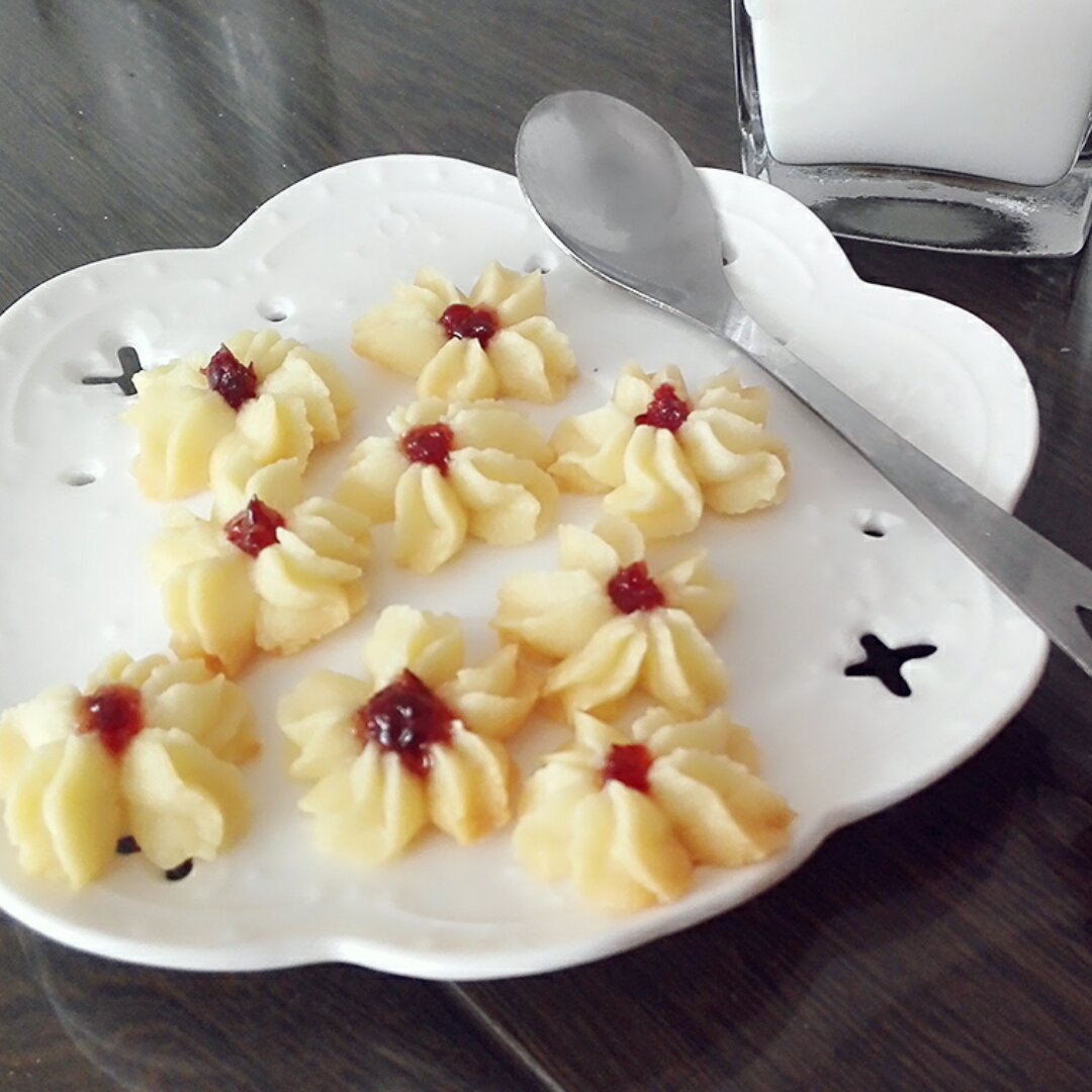 蔓越梅樱花曲奇