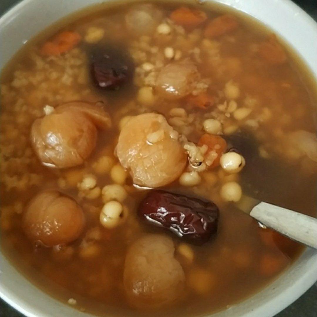 红豆绿豆薏米红枣百合桂圆