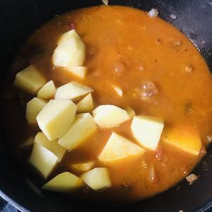 番茄土豆炖牛腩的做法 步骤20