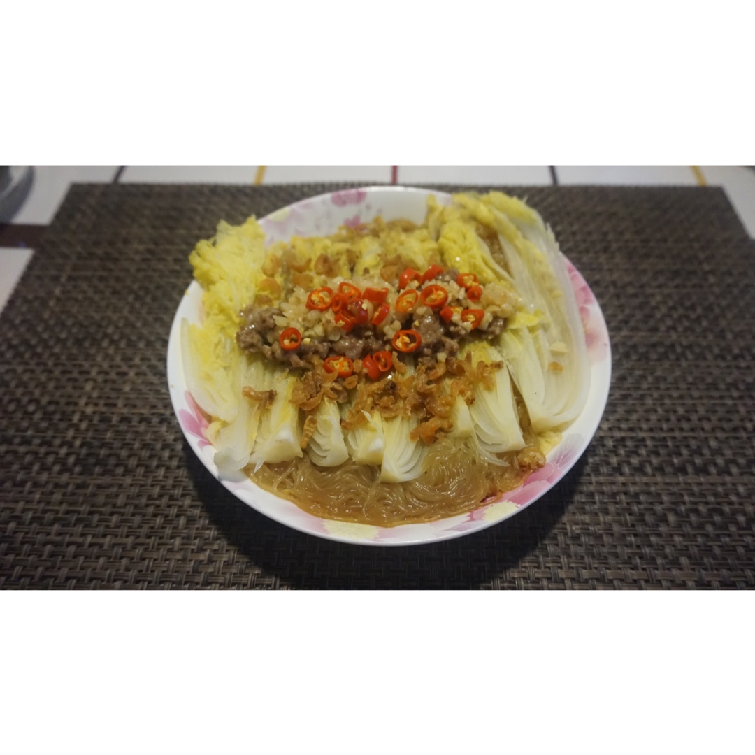 蒜蓉粉丝娃娃菜